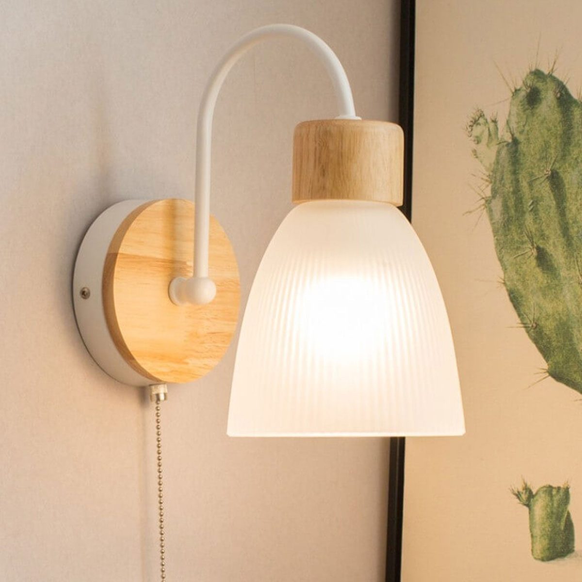 Modern Log Simple Bend Design 1-Light Wall Sconce Lamp - Image 14