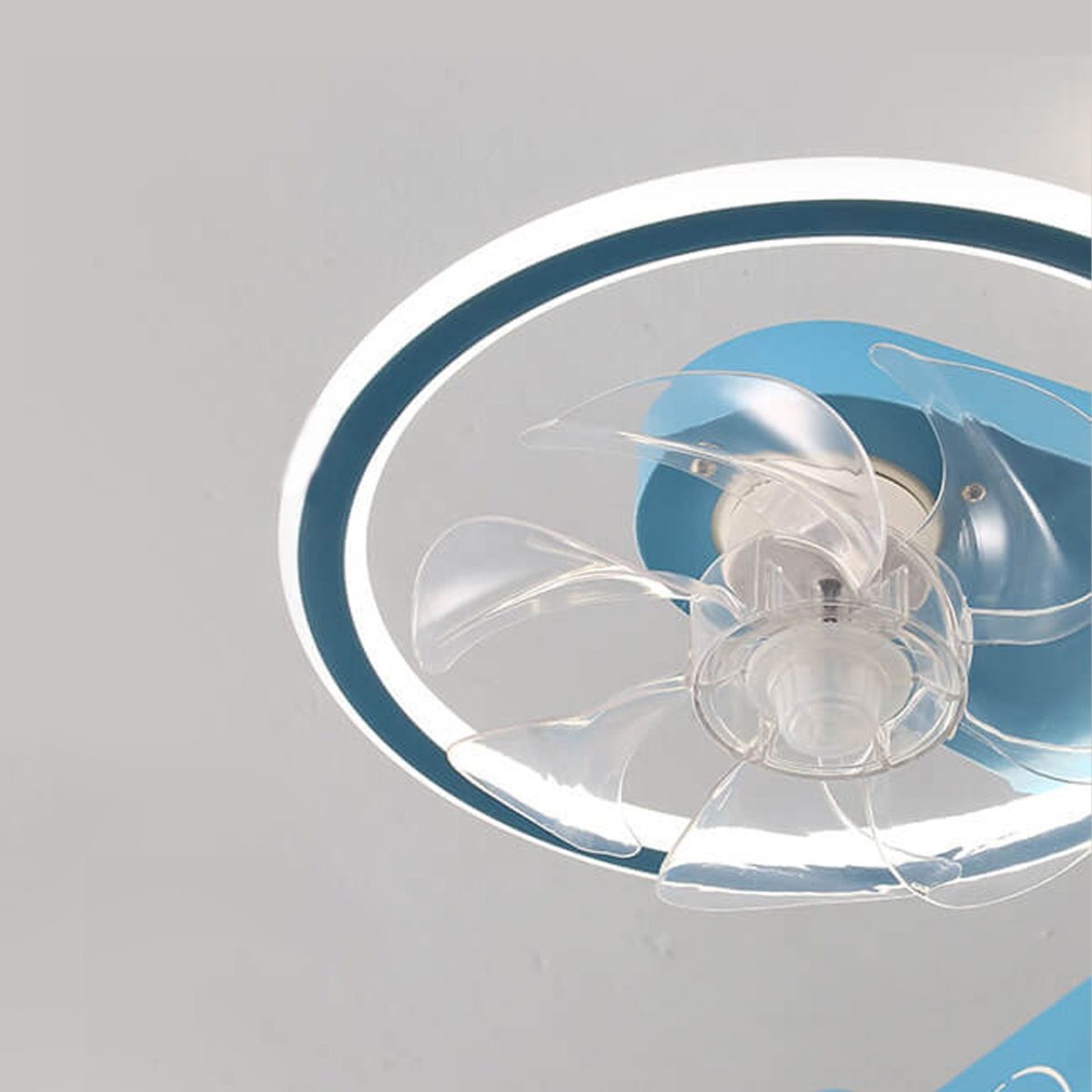 Creative Cartoon Aircraft Kids Flush Mount Ceiling Fan Light - Image 14