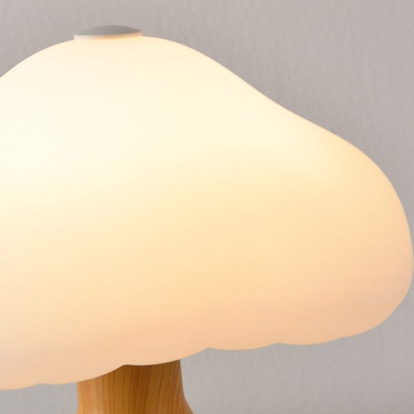 6.3 inch Metal Mushroom Cloud Table Lamp LED Ambient Lighting - Image 9