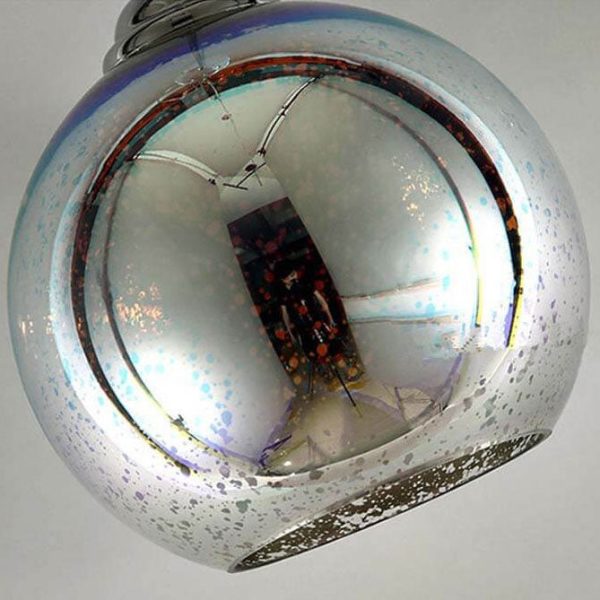 Modern Creative 3D Colorful Fireworks Glass Dome 2/3 Light Island Light Chandelier - Image 28