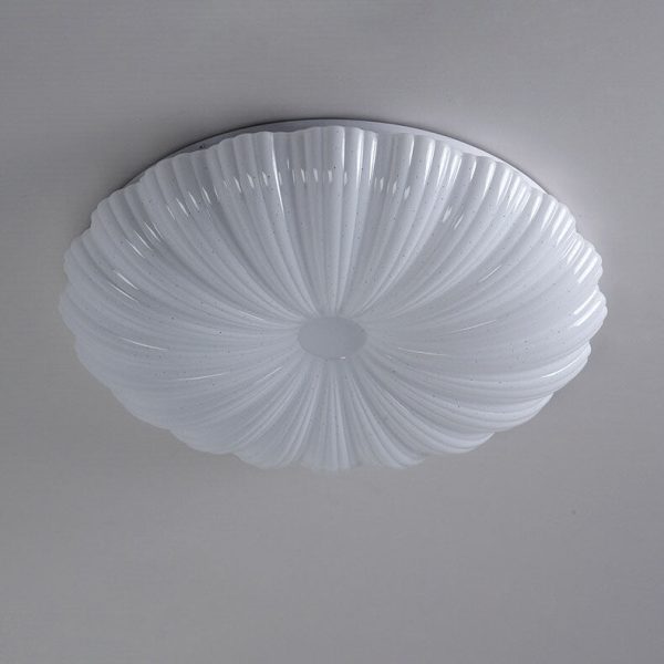 Modern Minimalist Shell Acrylic LED Flush Mount Ceiling Light - Image 6
