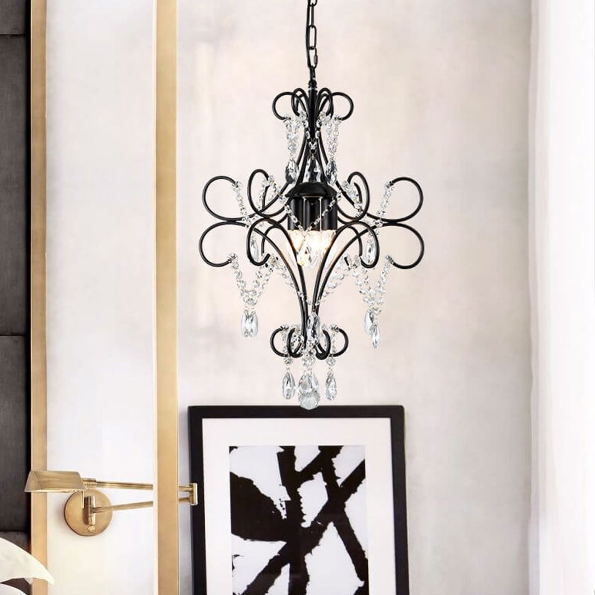 Vintage Luxury Crystal Candle Design 1/3 Light Chandelier - Image 19
