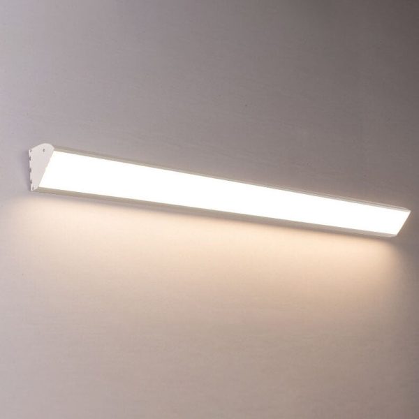 Modern Minimalist Aluminum Acrylic Waterproof Long Outdoor Indoor LED Wall Sconce Lamp - Image 3