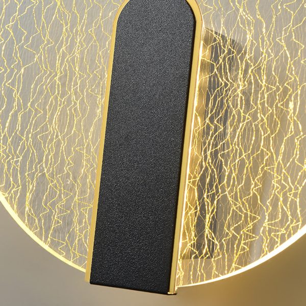 Minimalist Round Square LED Creative Modern Wall Lamp Bedside Lights - Image 14