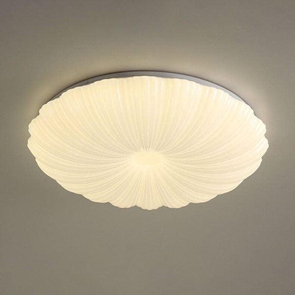 Modern Minimalist Shell Acrylic LED Flush Mount Ceiling Light - Image 4