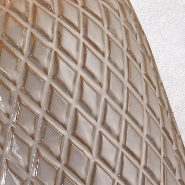 European Vintage Striped Ceramic Base Fabric 1-Light Table Lamp - Image 5