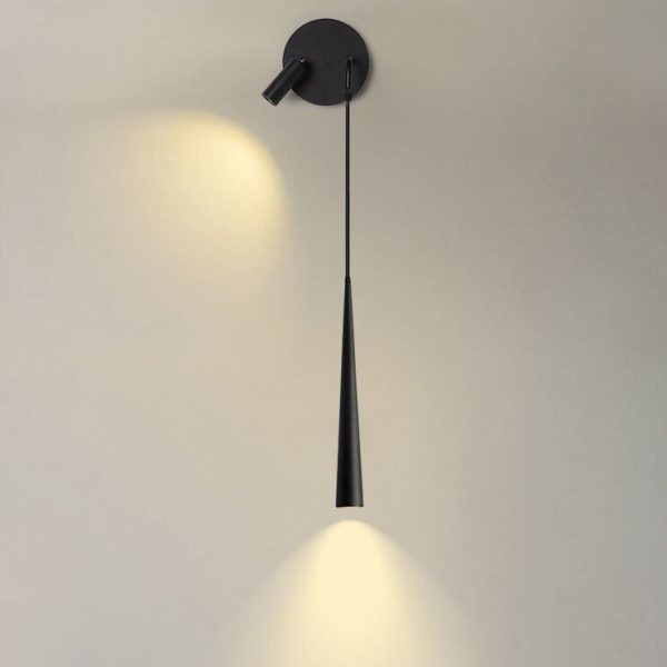Nordic Minimalist Long Cylindrical Spotlight LED Wall Sconce Lamp - Image 10