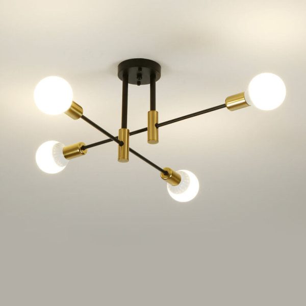Nordic Minimalist Iron 4/6/8-Light Island Light Chandelier - Image 6