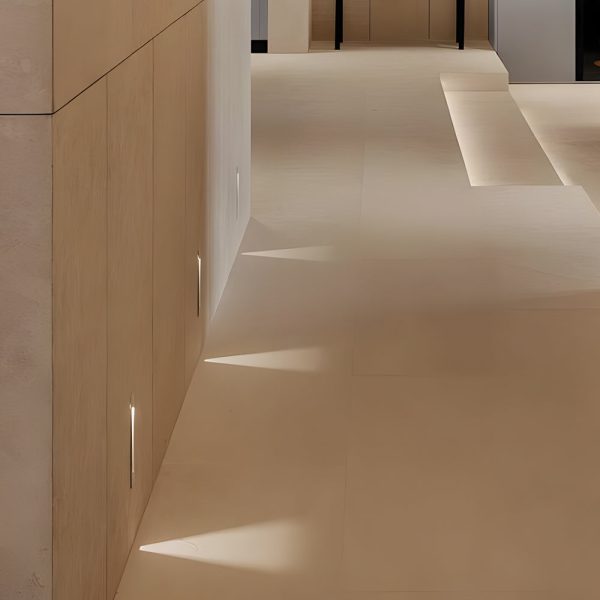 Vertical Motion Sensor LED Stair Light Wall Recessed Contemporary Lighting For Indoor and Outdoor Steps - Image 4
