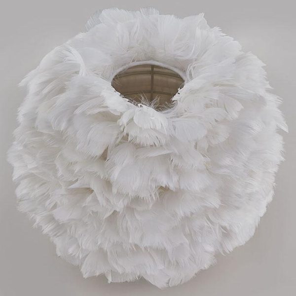 Modern Feather 1-Light Ball-Shaped Table Lamps - Image 7