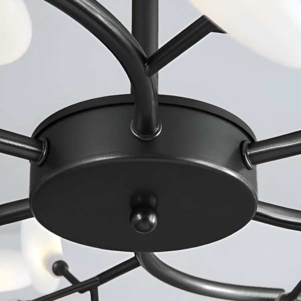 Branches Metal Acrylic Nordic Chandelier Ceiling Light Hanging Lamp - Image 13
