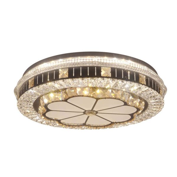 Nordic Light Luxury Round Design Multi-Style LED Flush Mount Light - Image 2