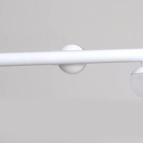 Minimalist  Island Light Linear 6/7 Light Acrylic Iron LED Chandelier - Image 17