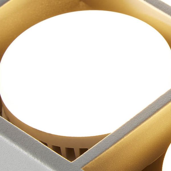 Minimalist Square Box Spotlight Iron LED Flush Mount Ceiling Light - Image 11