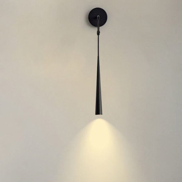 Nordic Minimalist Long Cylindrical Spotlight LED Wall Sconce Lamp - Image 9