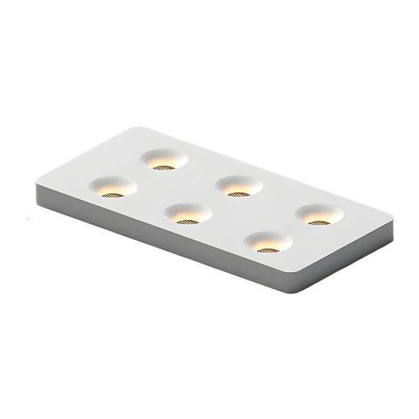 Square LED Anti-Glare Flush Mount Ceiling Light - Image 44