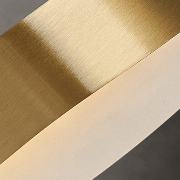 Modern Luxury Stainless Steel Long Bar Acrylic LED Chandelier - Image 12
