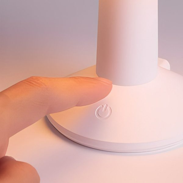 Cordless Touch Control Tiltable Mushroom Table Ambient Lamp - Image 8
