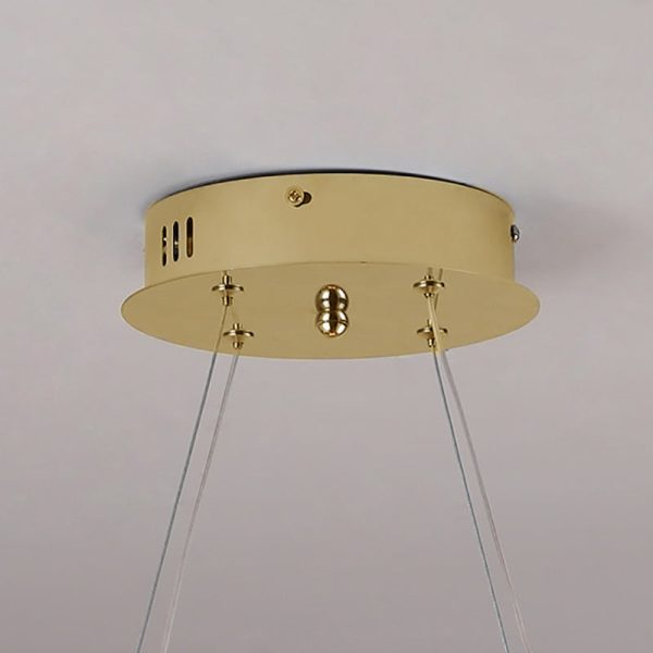 Nordic Creative Acrylic Bending Tube Island Light LED Chandelier - Image 12