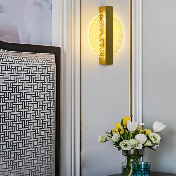 Round Square Semicircle Creative LED Nordic Bedside Wall Lamps Wall Lights - Image 6