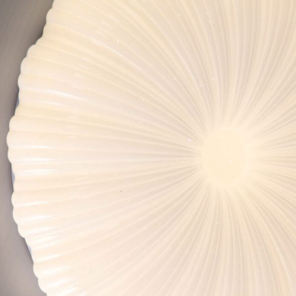 Modern Minimalist Shell Acrylic LED Flush Mount Ceiling Light - Image 13