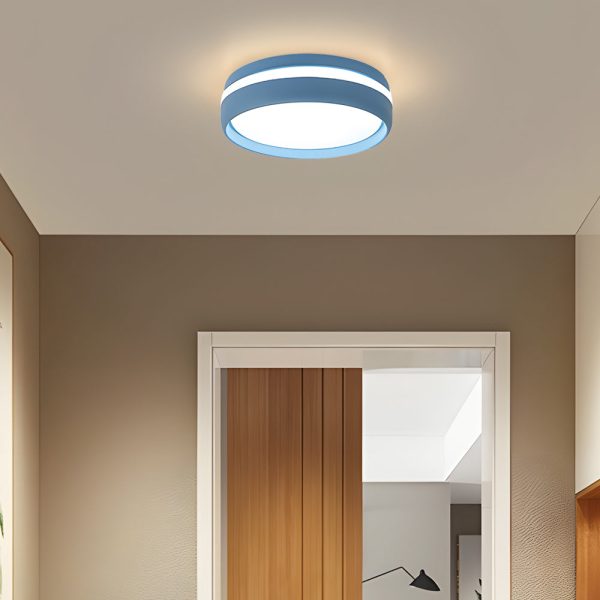 7.9-Inch Round Flush Mount Lighting LED Ceiling Light Acrylic Ceiling Lamp Ceiling-Mounted LED Light for Bedroom - Image 6