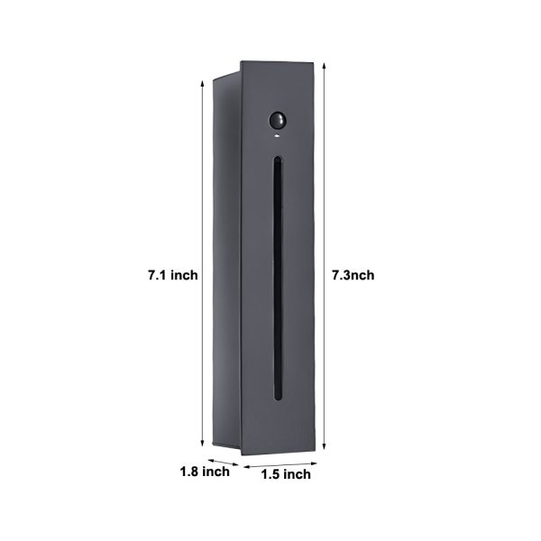 Vertical Motion Sensor LED Stair Light Wall Recessed Contemporary Lighting For Indoor and Outdoor Steps - Image 12