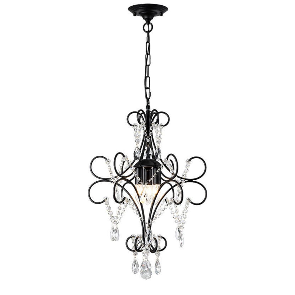 Vintage Luxury Crystal Candle Design 1/3 Light Chandelier - Image 8