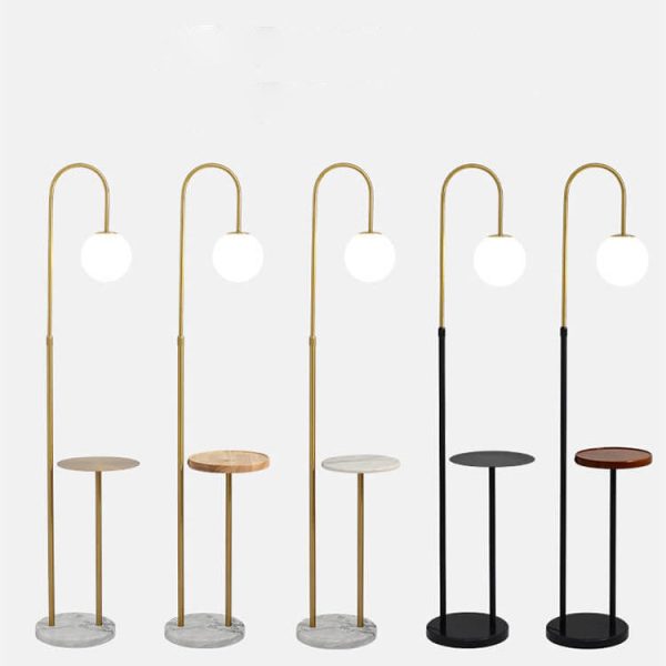 Industrial Iron Creative Shelf 1-Light Standing Floor Lamp - Image 18