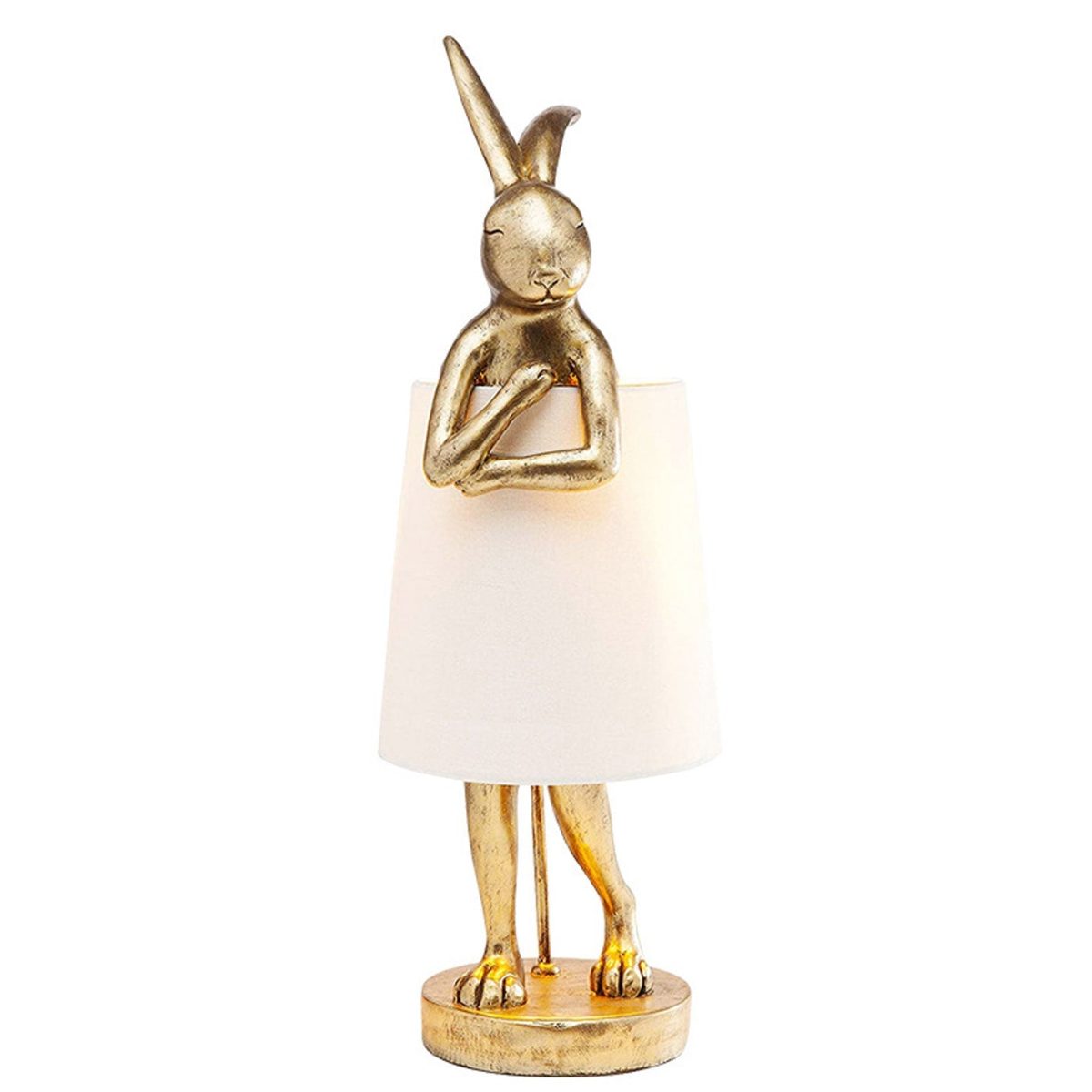 Nordic Apron Rabbit Resin 1-Light Table Lamp - Image 4