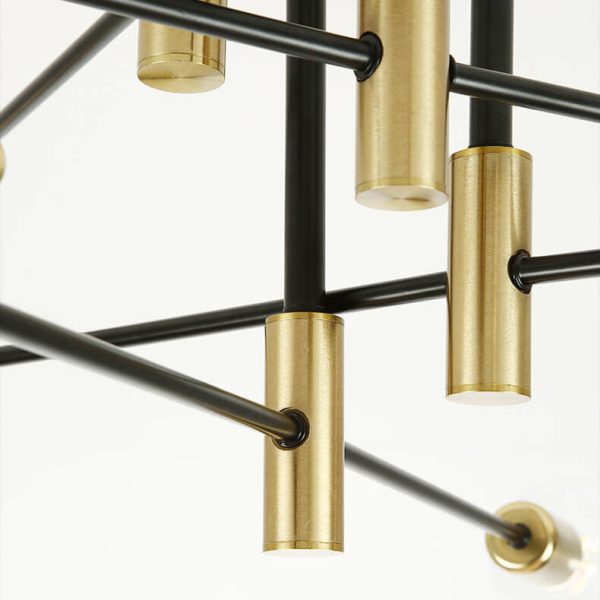 Nordic Minimalist Iron 4/6/8-Light Island Light Chandelier - Image 9