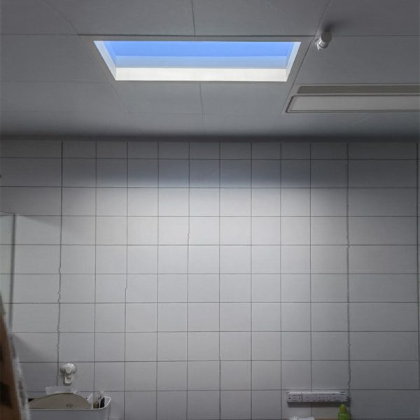 Modern Smart Blue Sky Aluminum LED Flush Mount Ceiling Light - Image 2