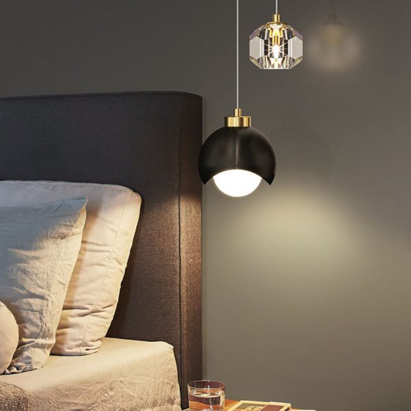European Style Light Luxury Iron Brass LED Island Light Chandelier - Image 2