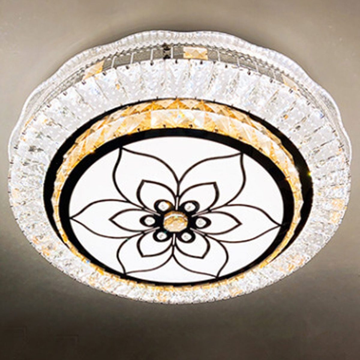 Nordic Light Luxury Round Design Multi-Style LED Flush Mount Light - Image 10