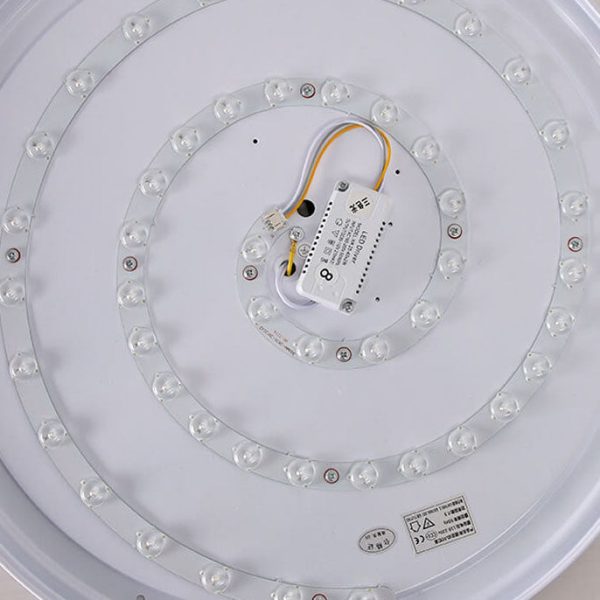 Modern Minimalist Shell Acrylic LED Flush Mount Ceiling Light - Image 12