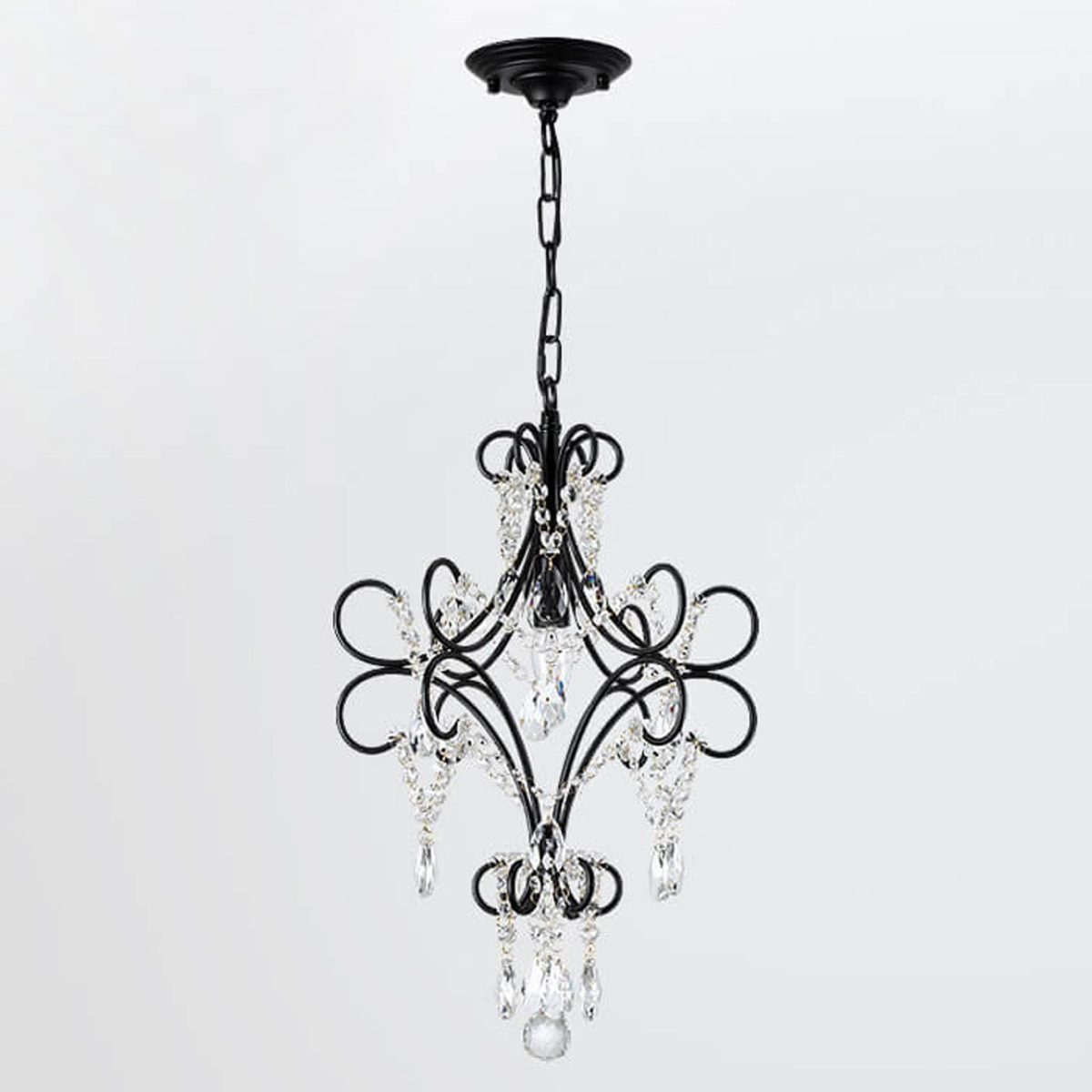 Vintage Luxury Crystal Candle Design 1/3 Light Chandelier - Image 1