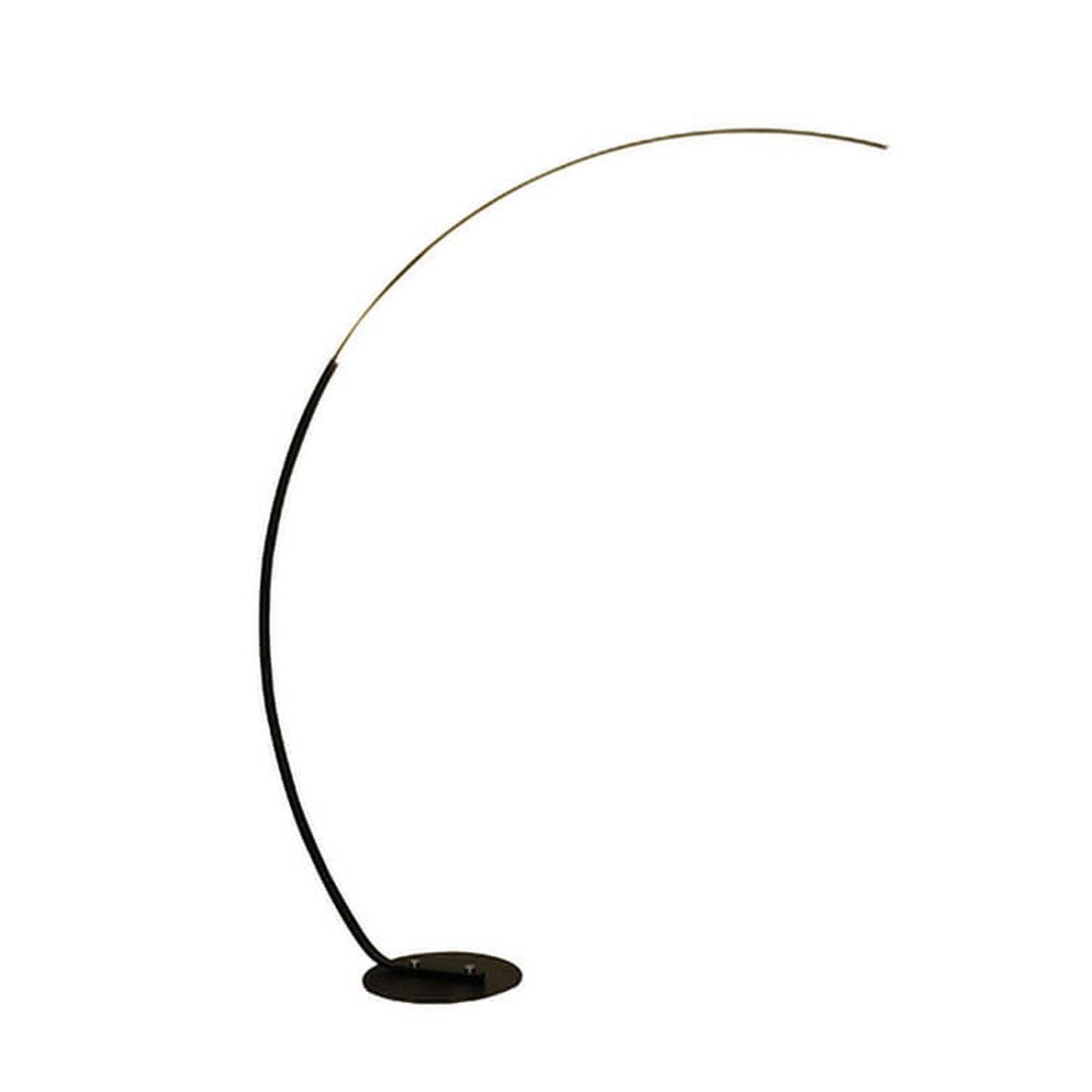Minimalist Curved Line LED Aluminum Standing Floor Lamp - Image 11