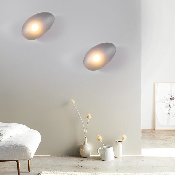 Colorful Glass Pebbles LED Small Decor Modern Indoor Wall Sconces Lighting - Image 2