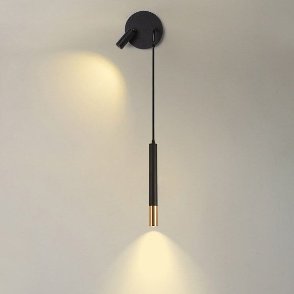 Nordic Minimalist Long Cylindrical Spotlight LED Wall Sconce Lamp - Image 8