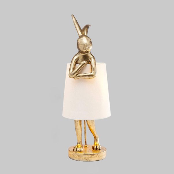 Nordic Apron Rabbit Resin 1-Light Table Lamp - Image 5