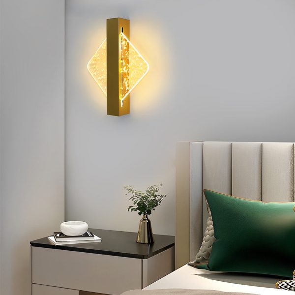 Round Square Semicircle Creative LED Nordic Bedside Wall Lamps Wall Lights - Image 8