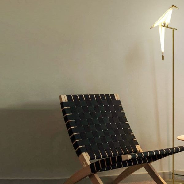 Modern Nordic Creative Iron Bird 1/2-Light Standing Floor Lamp - Image 9
