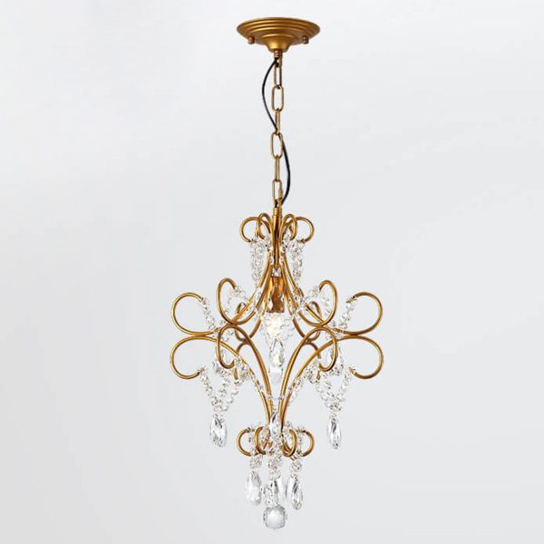 Vintage Luxury Crystal Candle Design 1/3 Light Chandelier - Image 2