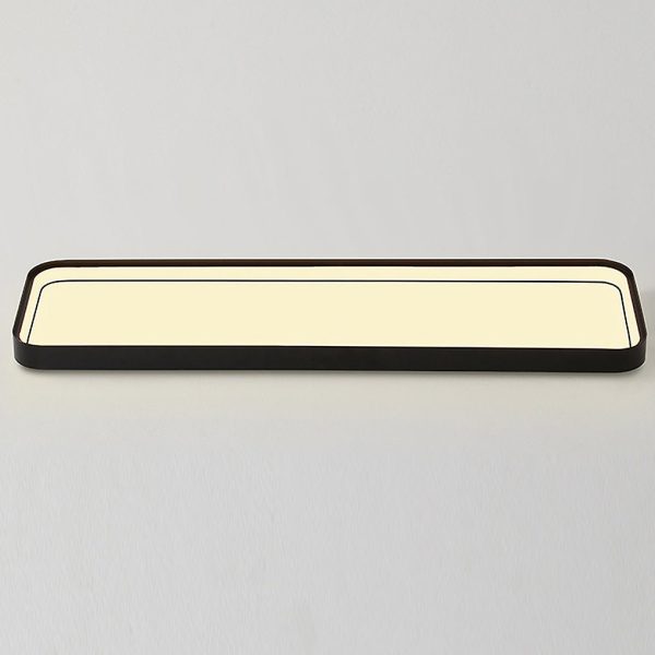 18'' Rectangular LED Modern Flush Mount Lighting with Remote Control - Image 6