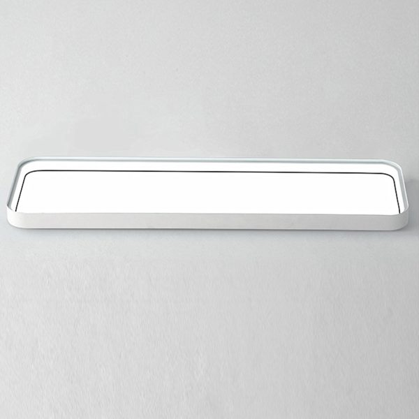 18'' Rectangular LED Modern Flush Mount Lighting with Remote Control - Image 9