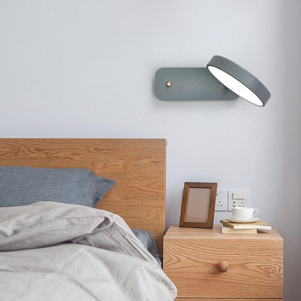 Nordic Macaron LED Rotatable Wall Sconce Lamps - Image 2