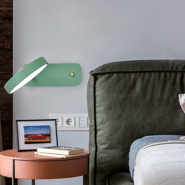Nordic Macaron LED Rotatable Wall Sconce Lamps - Image 3