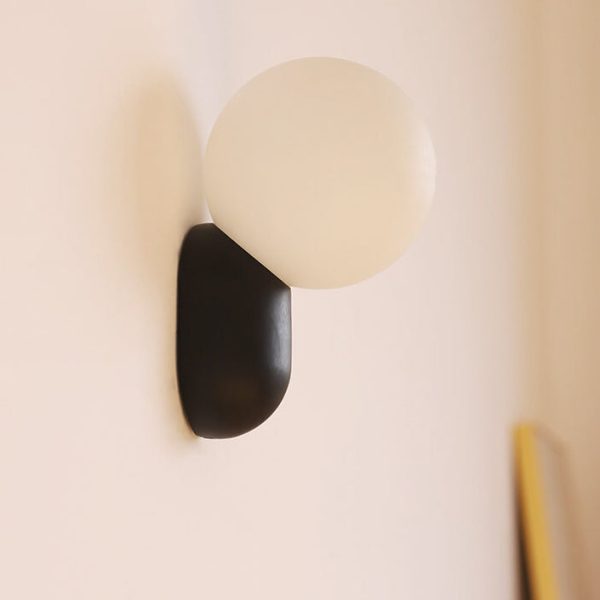 Macaron Cream Style Resin Glass Ball 1-Light Wall Sconce Lamp - Image 19