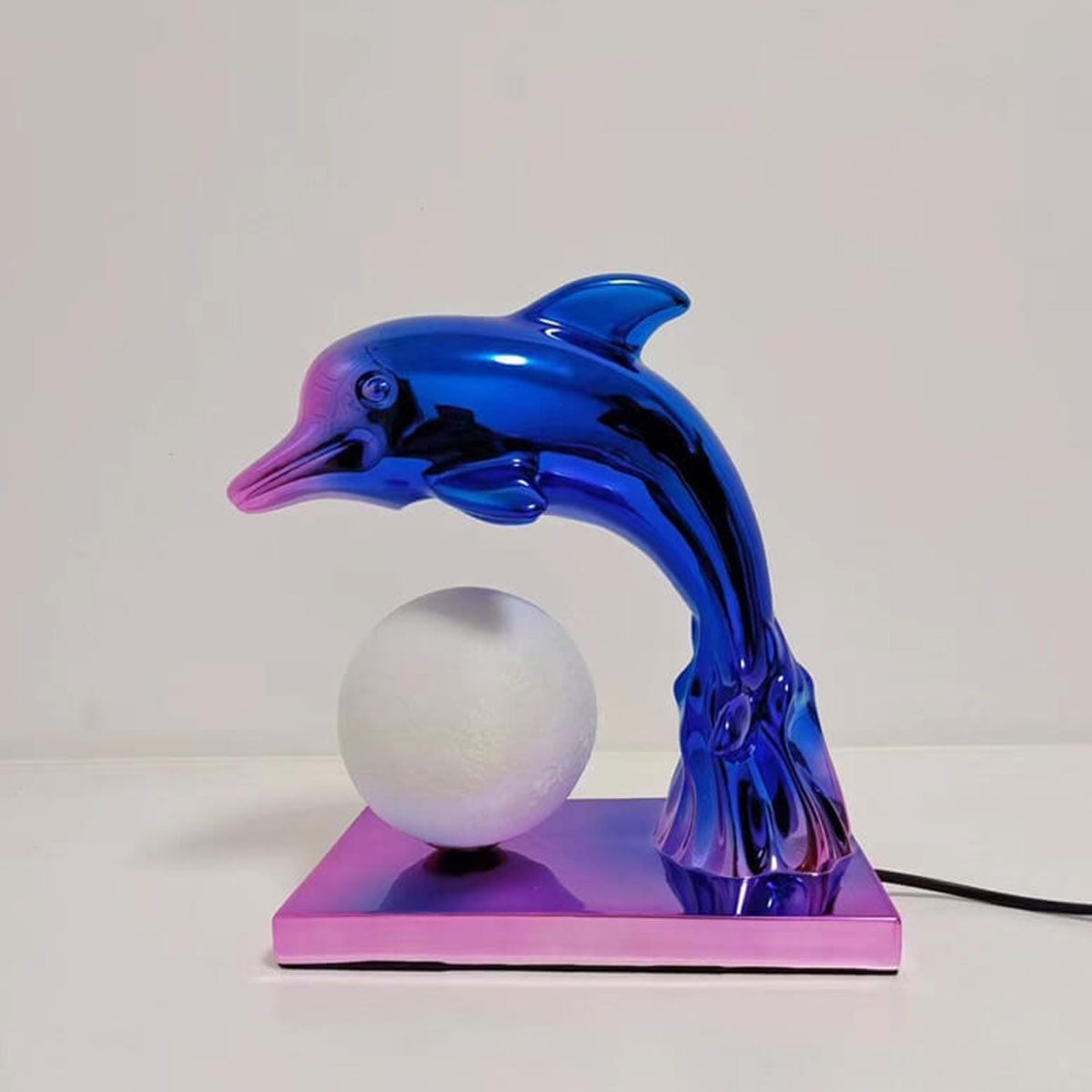 Nordic Creative Dolphin Ball Shade 1-Light Table Lamp - Image 17