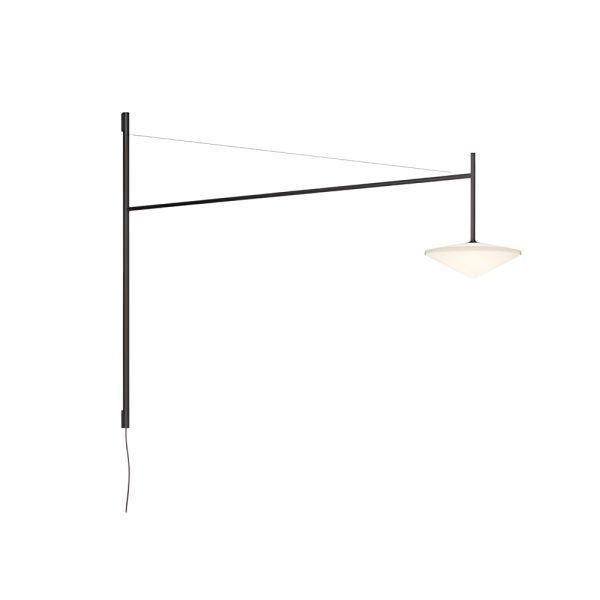 Minimalist Metal Long Pole Arm Tempo LED Wall Sconce - Image 9